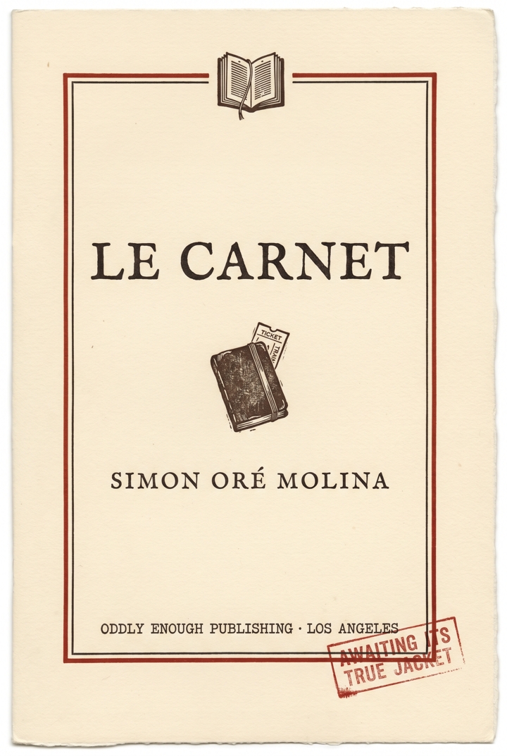 Interim jacket for Le Carnet